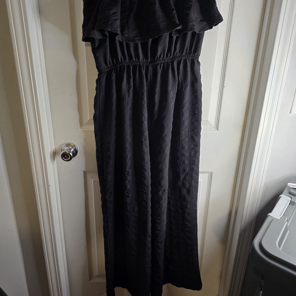 Time and Tru Black Jumpsuit